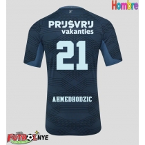 Camiseta Feyenoord Anel Ahmedhodzic #21 Visitante Equipación 2025-26 manga corta